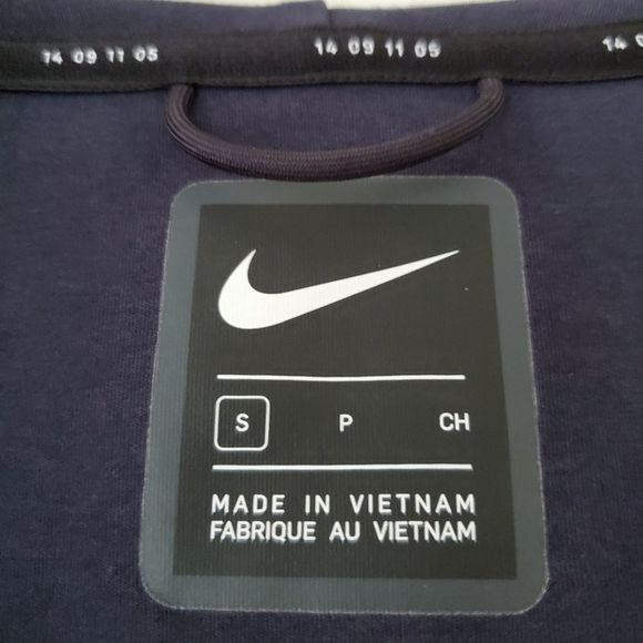 Nike Navy Tech Pack Knit Hooded Full Zip Jacket Sz. S - Picture 4 of 7